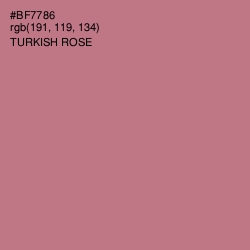 #BF7786 - Turkish Rose Color Image
